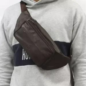 고급 가죽 힙색 가방 남성 웨이스트 슬링백 바디백 남자웨이스트백 여행용힙색