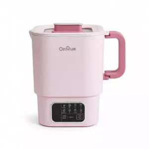 온휴 여행용 스텐 멀티포트 라면포트 프리볼트 보관가방 핑크 OHA-EK10TP