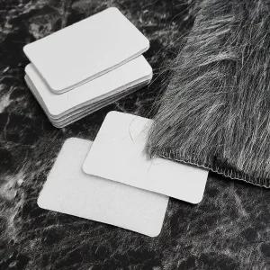 미끄럼 방지 사각 스티커 세트 4x6cm 까슬이보슬이 찍찍이스티커