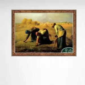 puzzle 1000피스 밀레 이삭줍기 직소퍼즐 앤틱골드액자포함