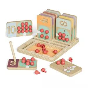 수모형 탑브라이트 숫자학습 과일나무 열매끼우기