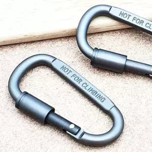 [콩심팥심]에어팟고리 알루미늄 잠금비너 캠핑 등산 고리 데이지체인