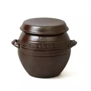 냉장고항아리 현관 소금 단지 풍수지리 소품 장독 항아리 3호