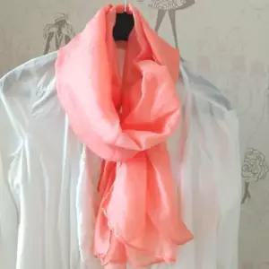 부드러운 린넨 면스카프 롱스카프 180x50cm 피치색상 스카프 소품샵 쁘띠스카프 간절기