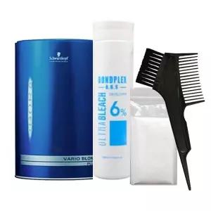 슈바츠코프 이고라 탈색약450g+본드플렉스 A.B.S산화제+염색도구
