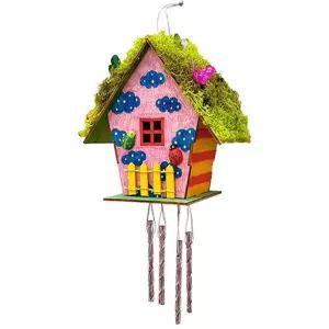 스칸디아모스 지붕집 도어벨 만들기