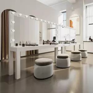 연예인 화장대 미용실 메이크업 뷰티샵 드레싱테이블 웨딩샵 전문용