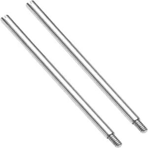 HiCycle2 팸 40mm 파네라이 핏 시계 밴드 스트랩 스테인리스 스틸 스위치 교체용 나사 핀 2개