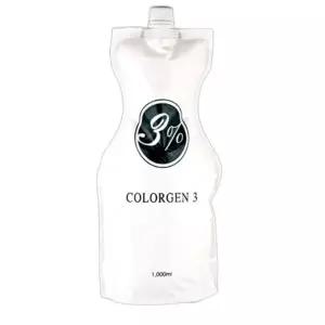 일진 순수 고급 전문가 뿌리 헤어 간단 케론 칼라겐 3% 리필 산화제 탈색제 1L 1개