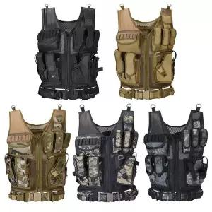 TBZ 메쉬 밀리터리 다기능 텍티컬 전술조끼 6종 교복 학