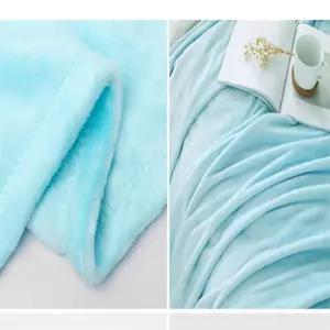 행운몰 극세사 무릎담요 스카이 차량용담요