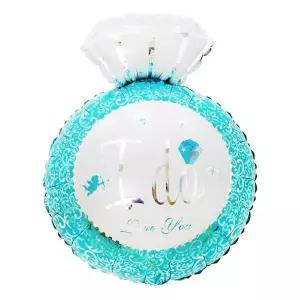 [RIZPICK]WL (PC) 호일풍선 보석반지 I DO