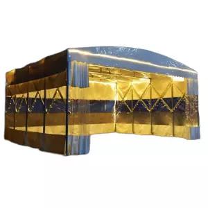 이동식 캐노피 대형 자바라 간이 창고 바람막이 텐트