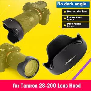 호환  HA036 역방향 꽃 렌즈 후드 커버 탐론 28-75 F2.8 28-200 70-180 17-70 70-300 F4.5-6.3 Di III 카메