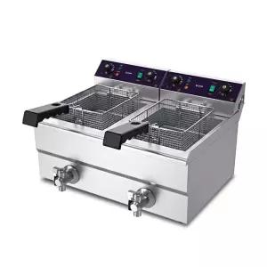 튀김기 상업용 전기 감자 돈까스 핫도그 대용량 휴게소 1구