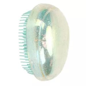 라운드 쉐이프 빗 헤어 브러시 습식 및 건식 사용 휴대용 두피 마사지 디탱글링 홈 살롱용