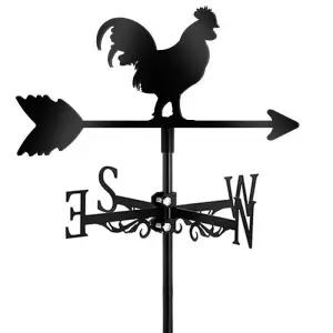 금속 바람개비 지붕 항공기 풍향 스테인레스 표시기