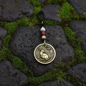 십이간지 펜던트 장식 토끼) 불교 부적 십이간지 12지신 12간지 선물