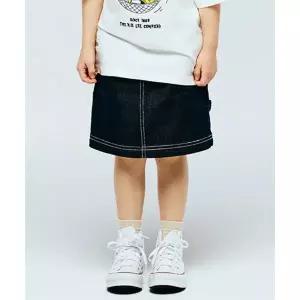 매장정품 LEE 키즈 베이직 데님 스커트 인디고로우 LK2601SR70IR 313795