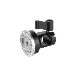 DSLR 카메라 케이지 손잡이용 M6 ARRI 스타일 로제트 마운트가 있는 SZRIG 15mm 단일 레일로드 클램프