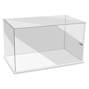 컬렉션용 도어가 있는 투명 아크릴 그림 디스플레이 캐비닛, 기념품용 보관 상자 조립, 방진 자동차 모델