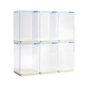 액션 피규어 팝마트용 아크릴 피규어 진열 케이스 블라인드 박스, 완전 조립 방진 보관 정리함