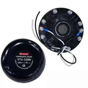 드라이버 유니트 100W 주물 혼 스피커 결합 차량용 싸이렌 앰프 유닛 VTU-100N