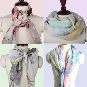 빅스카프) 파피용 - B093 빅스카프 여자스카프 스카프.신상스카프 신상 봄스카프