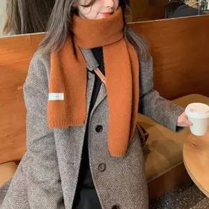 따뜻함과 세련미를 동시에 데일리 머플러 여성목도리 미니목도리 겨울목도리 쁘띠머플러