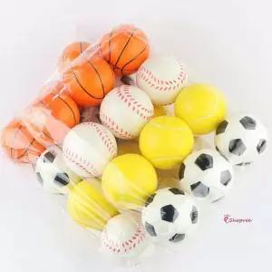 미니공 야구공 테니스공 스펀지공 농구공 축구공 4종세트 공놀이lmn479