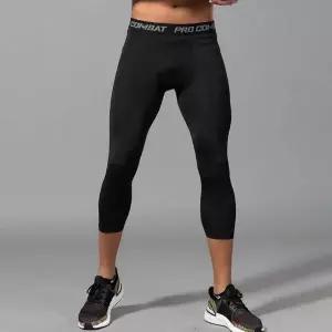 [셀러에이드]스포츠 7부 레깅스 반바지 레이어드 허리밴딩 슬림핏