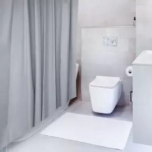 [셀러에이드]컬러 그레이 대 커튼 방수커튼 반투명 욕실커튼 샤워