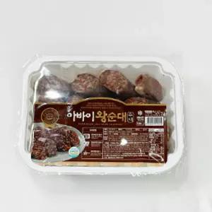 속초 중앙시장 아바이순대 슬라이스 500g