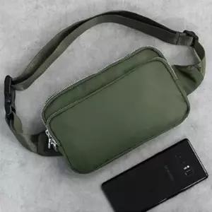 슬링백 미니 힙색 패션 웨이스트백 스트릿 가방 그린 남자메신저백 남성슬링백