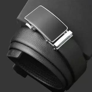 가죽 정장벨트 남성용 자동버클 캐주얼 벨트 허리띠 40대남자벨트 벨트선물 남자선물