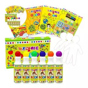 키즈맘아트 톡톡도트화가세트 동그라미물감 (가온)