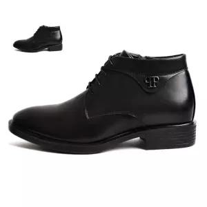 컴포트화 남성 가죽 신발 발목 구두 데일리 중년 슈즈