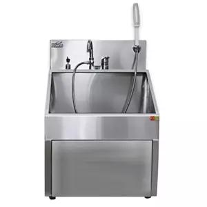 하인스 HA-D006 발판없음 장화 세척대 단체급식장 물비누통 1인용