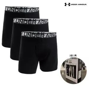 백화점 언더아머 남성 Tech 6인치 드로즈 팬티 블랙 1387429