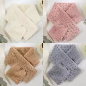 이거찜) 파스텔 터치 소프트 쁘띠 목도리 루프홀 미니 머플러 짧은목도리 스카프