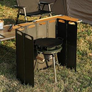 OLG 캠프 스토브용 윈드스크린 23.6인치 캠핑 실드(틴플레이트)