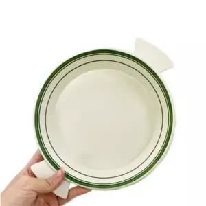 샐러드볼 오브제 멜라민 파스타볼 플레이팅 샐러드 접시 19.5cm 서빙볼