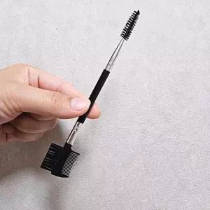 눈썹 속눈썹 스크류 듀얼 브러쉬 솔