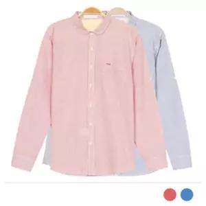 [라일리의류] Rly 정장 남방 정장셔츠 줄무늬 빅사이즈 루즈 체크셔