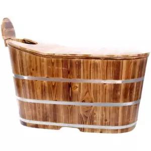 편백나무 반신욕기 간이욕조 이동식 미니 히노끼탕