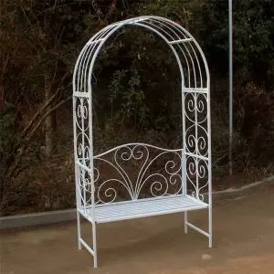 가든 아치 벤치 넝쿨 웨딩 결혼식 포도 문 대문 야외