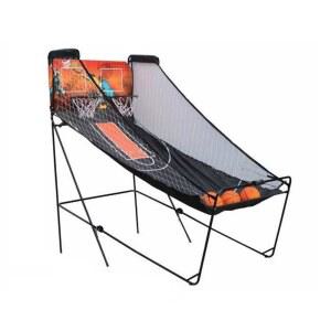 2인 이동식 농구 게임기 농구슈팅 스코어 이동식농구대 기계 놀이 풀빌라 (2인 가족