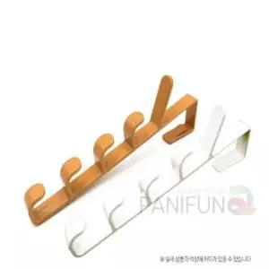 [생활] 도어 옷걸이 고리 무타공 플라스틱 걸이 후크 정리용 소품