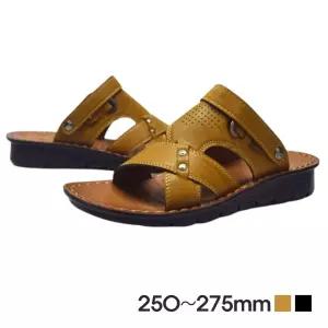 세련된 스타일 캐주얼패션 남성샌들 발등보호 X스트랩