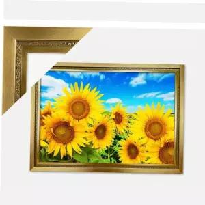 직소퍼즐 1000피스퍼즐 해바라기들판+그레이스골드 액자세트